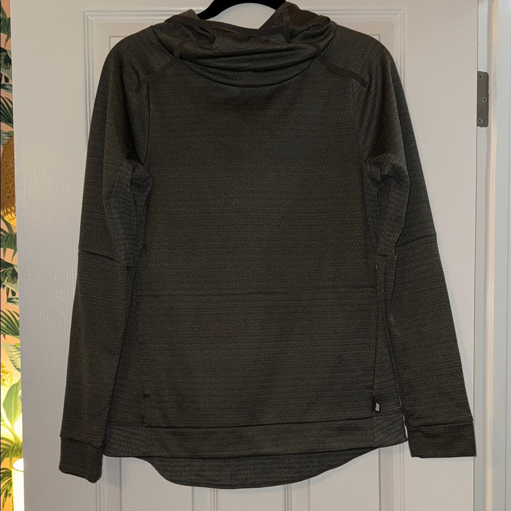 Dark Gray Hooded Pullover